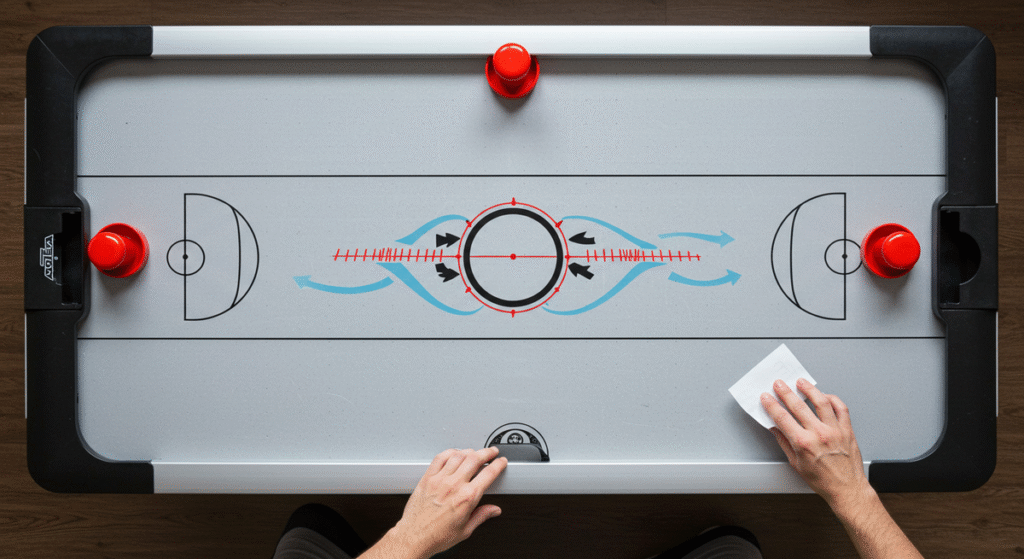 How to Fix a Dead Spot on an Air Hockey Table?
