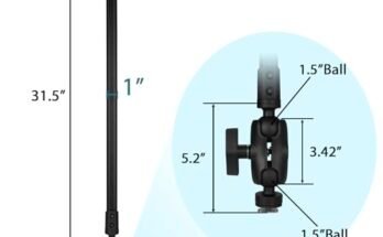 VINmounts 31.5-Inch Kayak Camera Mount Review
