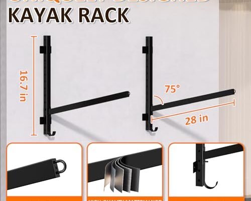 Asxevn Kayak Storage Rack For Garage Wall Mount Review