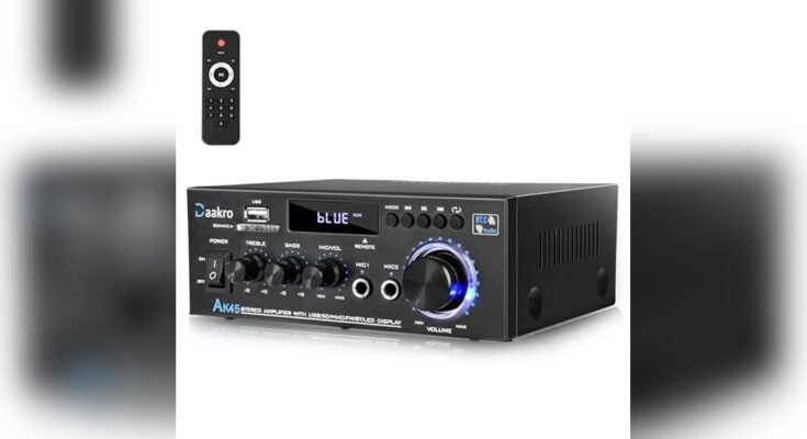 Best Amplifier For Outdoor Speakers