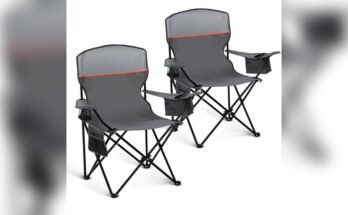 Best Camping Chairs for Bad Back Support