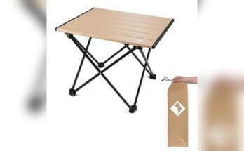 Best Collapsible Camping Table for Travel