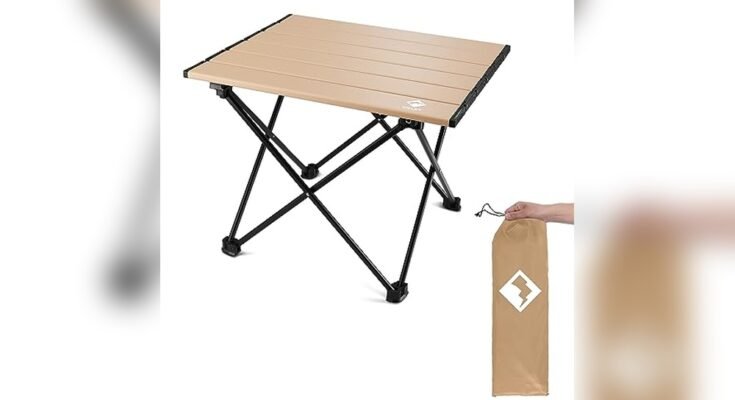Best Collapsible Camping Table for Travel