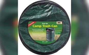 Best Collapsible Trash Can For Camping