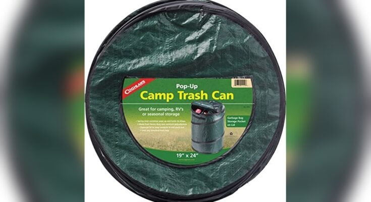 Best Collapsible Trash Can For Camping