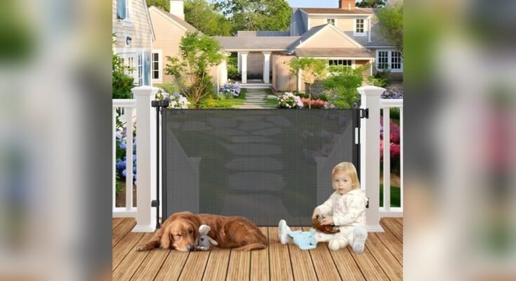Best Outdoor Dog Gate For Deck