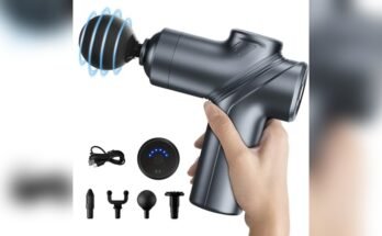 Best Massage Gun With Long Battery Life And Quiet Motor