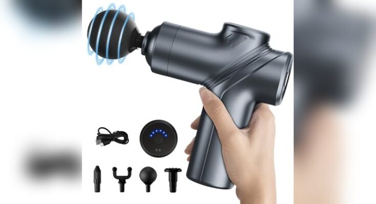 Best Massage Gun With Long Battery Life And Quiet Motor