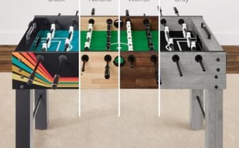 Best Foosball Tables For Game Rooms