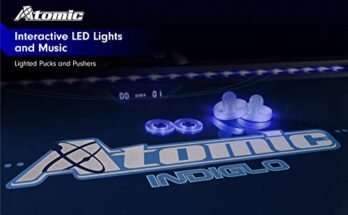 Atomic 90 Inch Indiglo LED Air Hockey Table Review