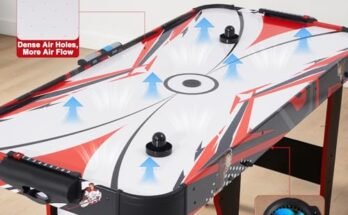 RAYKEEP 57 Foldable Air Hockey Table Review