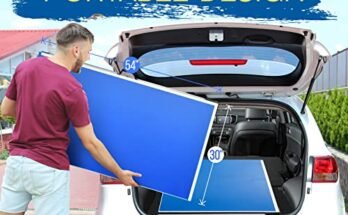 SereneLife Full Size Ping Pong Table Review