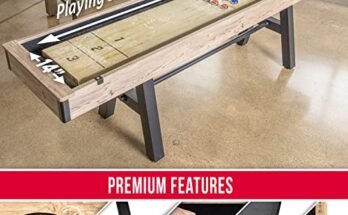 GoSports Premium 9 Ft Shuffleboard Table Review