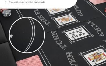 Goplus 72” Poker Table Review