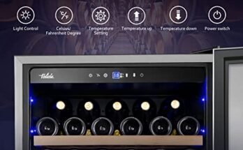 Velieta 24 Inch Wine Cooler Refrigerator Review