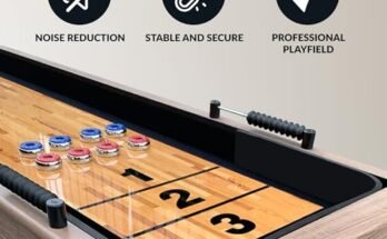 Hathaway Excalibur 9-Ft Shuffleboard Table Review