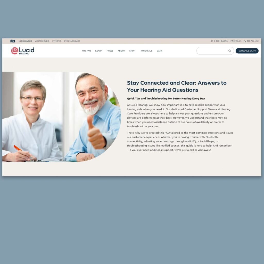 Quick Fix Guide Lucid Hearing Aid Troubleshooting: Quick Fix Guide | Fission Review