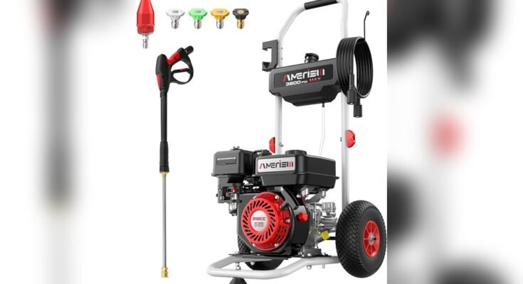 Amerisun 3800 Psi Gas Pressure Washer Troubleshooting