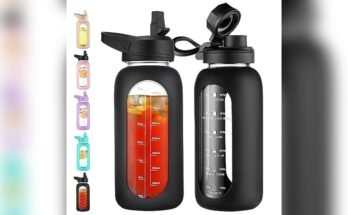 Best Glass Water Bottle With Sleeve