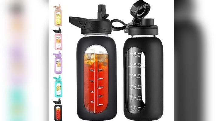 Best Glass Water Bottle With Sleeve