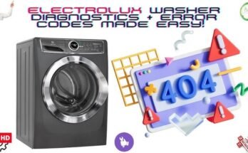 Electrolux Washer Troubleshooting