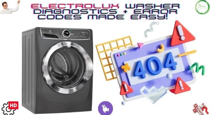 Electrolux Washer Troubleshooting