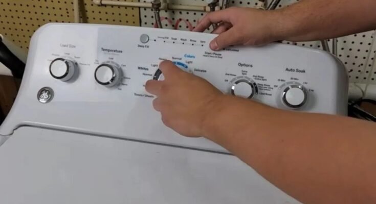 Ge Washer Flashing Lights Troubleshooting