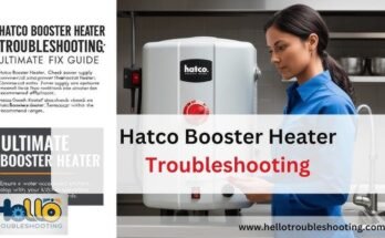 Hatco Booster Heater Troubleshooting