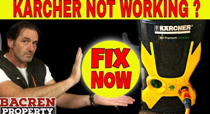 Karcher Pressure Washer Troubleshooting