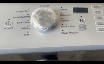 Kenmore 600 Series Washer Troubleshooting
