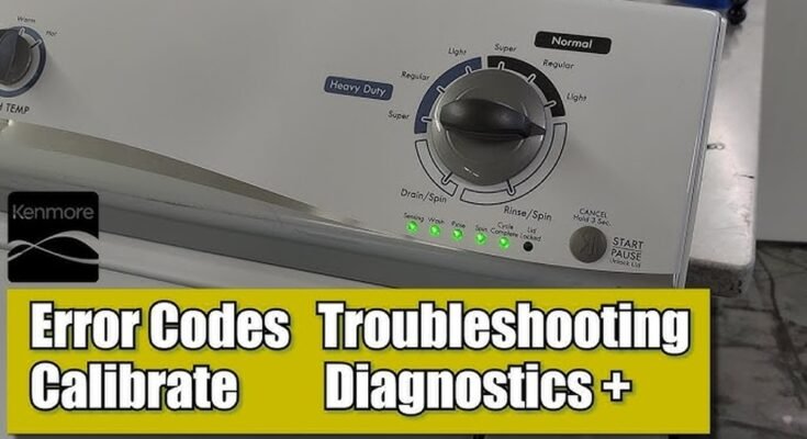 Kenmore Front Load Washer Troubleshooting