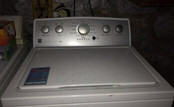 Kenmore Series 500 Washer Troubleshooting