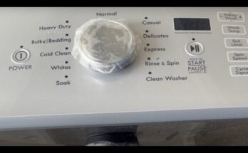 Kenmore Series 600S Washer Troubleshooting