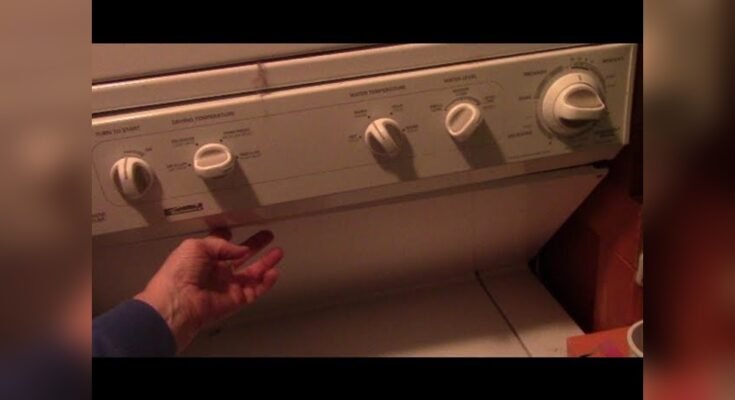 Kenmore Stackable Washer Dryer Troubleshooting