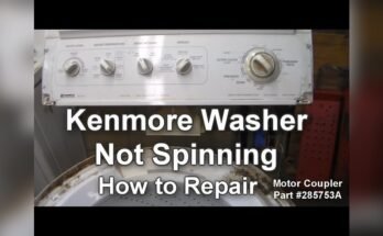 Kenmore Washer Model 110 Troubleshooting