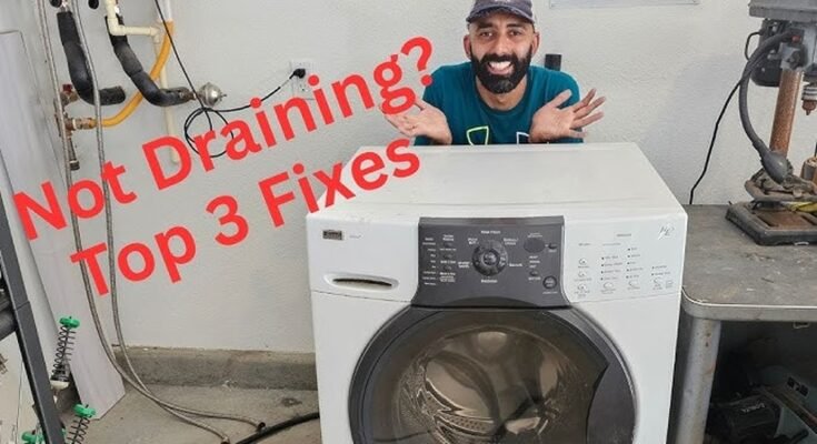 Kenmore Washer Troubleshooting Not Draining