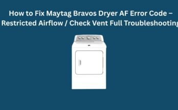 Maytag Bravos Dryer Troubleshooting