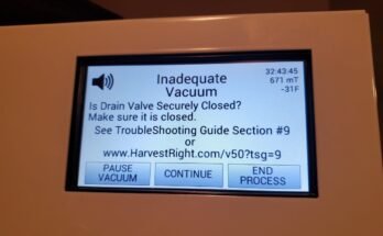 Harvest Right Troubleshooting Guide