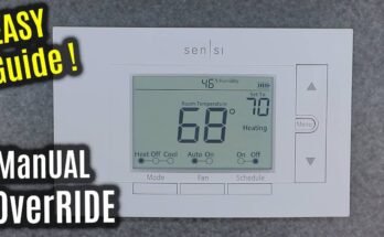 Sensi Thermostat Troubleshooting Manual