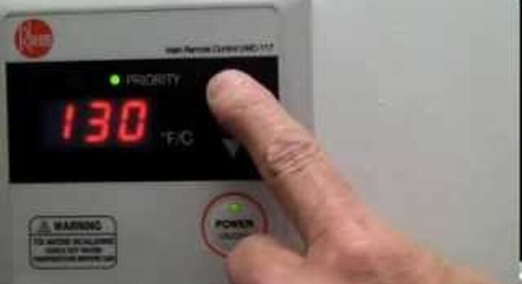 Rheem Tankless Water Heater Troubleshooting