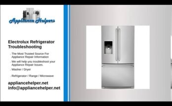 Electrolux Refrigerator Troubleshooting