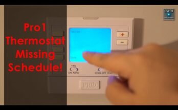 Pro T705 Thermostat Troubleshooting