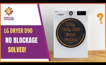 Lg Dryer D90 No Blockage