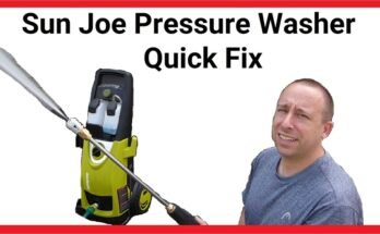 Sunjoe Power Washer Troubleshooting