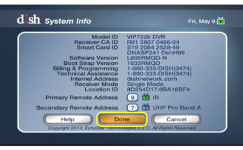 Dish Network Remote Control Troubleshooting