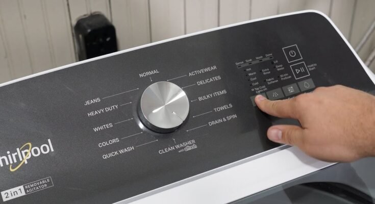 Whirlpool 2 In 1 Washer Troubleshooting
