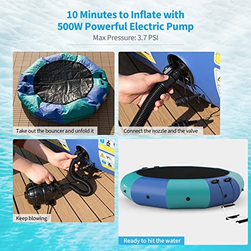 Goplus Inflatable Water Trampoline: Top Lake Fun Guide Goplus Inflatable Water Trampoline